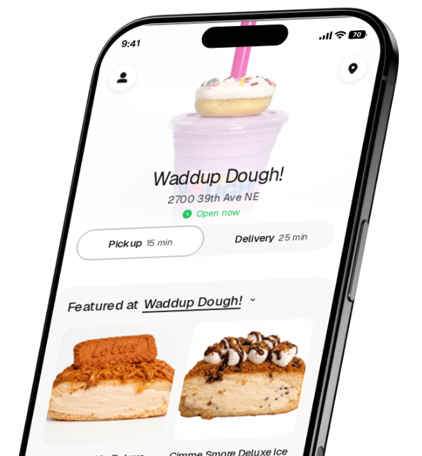 Waddup Dough! app preview