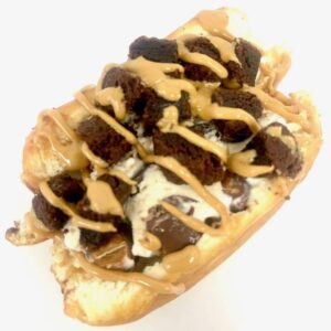 Peanut Butter Brownie Pressed Dough Plus