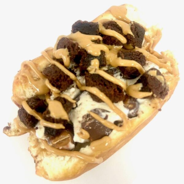 Peanut Butter Brownie Pressed Dough Plus